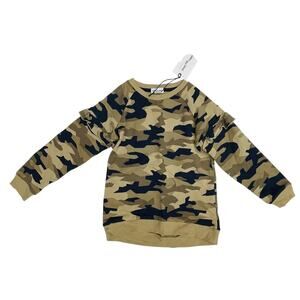NWT Miles the Label 5Y Camo Sweatshirt Top